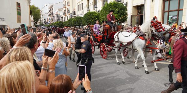 Imagen del sábado de Goyesca
