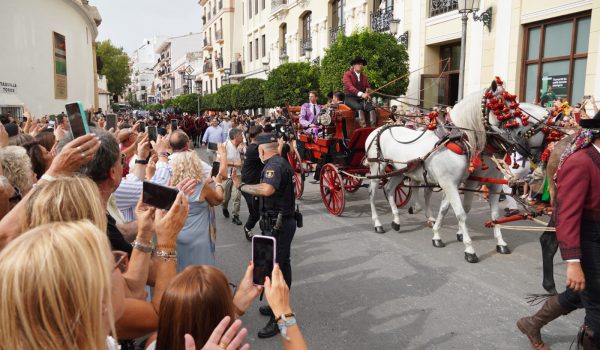 Imagen del sábado de Goyesca