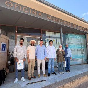 Esta delegación omaní fue atendida por el gerente de Turismo de Ronda, Javier Criado