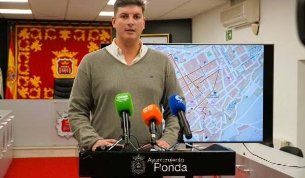 Jorge Fernández, delegado de Tráfico, en rueda de prensa