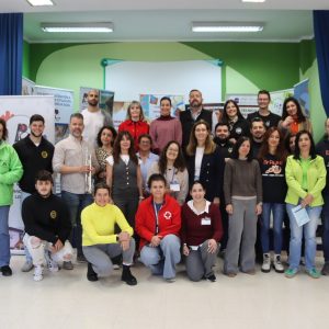 Foto de familia en el evento