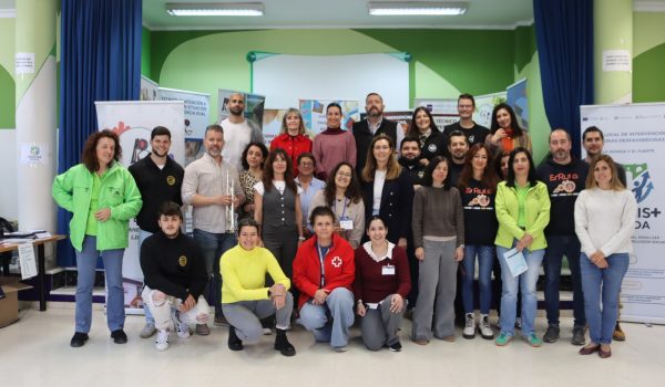 Foto de familia en el evento