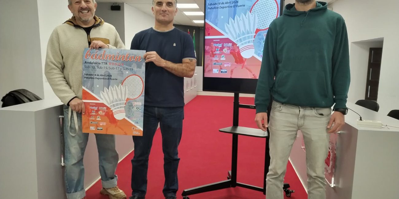 14042026 - Presentación del evento Bádminton Andalucía TTR Ronda.