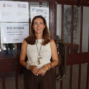 La delegada municipal de Educación, Cristina Durán