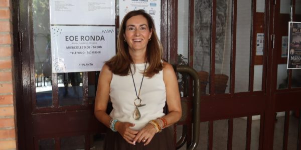 La delegada municipal de Educación, Cristina Durán