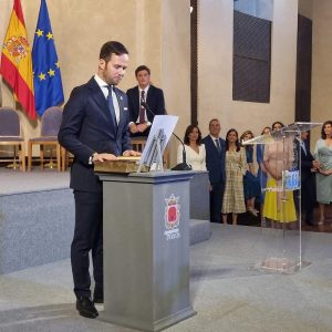 17032026 - Nacho Alonso, durante el pleno de investidura del equipo de gobierno, en junio de 2023.