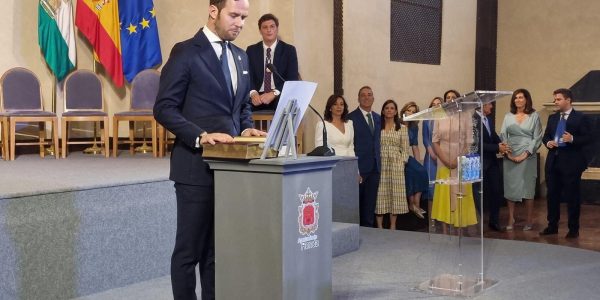17032026 - Nacho Alonso, durante el pleno de investidura del equipo de gobierno, en junio de 2023.