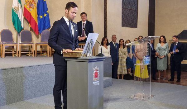 17032026 - Nacho Alonso, durante el pleno de investidura del equipo de gobierno, en junio de 2023.