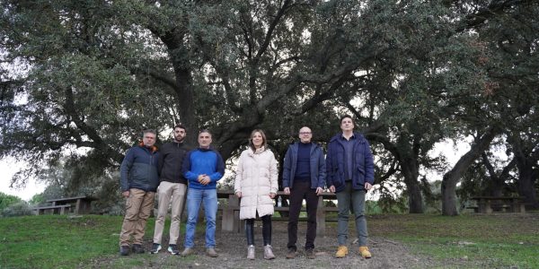 18012026 - La alcaldesa y el delegado territorial de Medio Ambiente, entre otros, durante la inaguración.