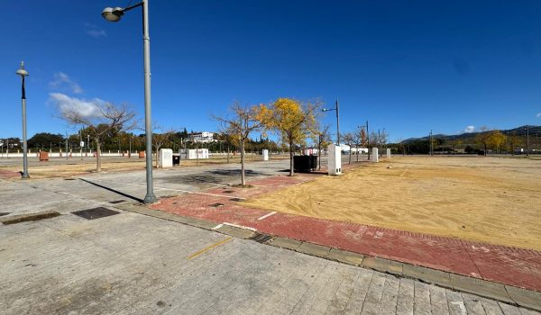 Se va a intervenir en la zona que comprende la instalación de las casetas de las peñas Las Gitanillas y El Catite.