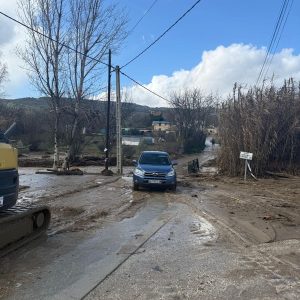 Imagen de archivo de las consecuencias del tren de borrascas