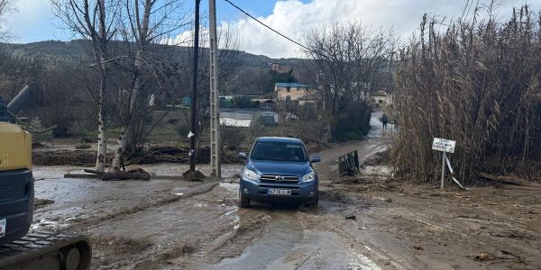 Imagen de archivo de las consecuencias del tren de borrascas