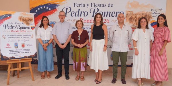 Presentación Cena Benéfica para los damnificados de los terremotos vividos en Venezuela