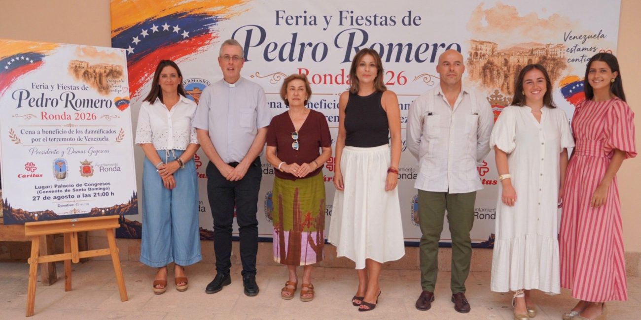 Presentación Cena Benéfica para los damnificados de los terremotos vividos en Venezuela
