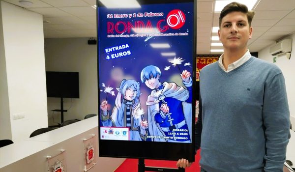 El delegado de Juventud, Jorge Fernández, en rueda de prensa