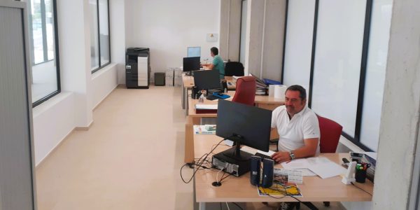 Nuevas oficinas de Deportes.