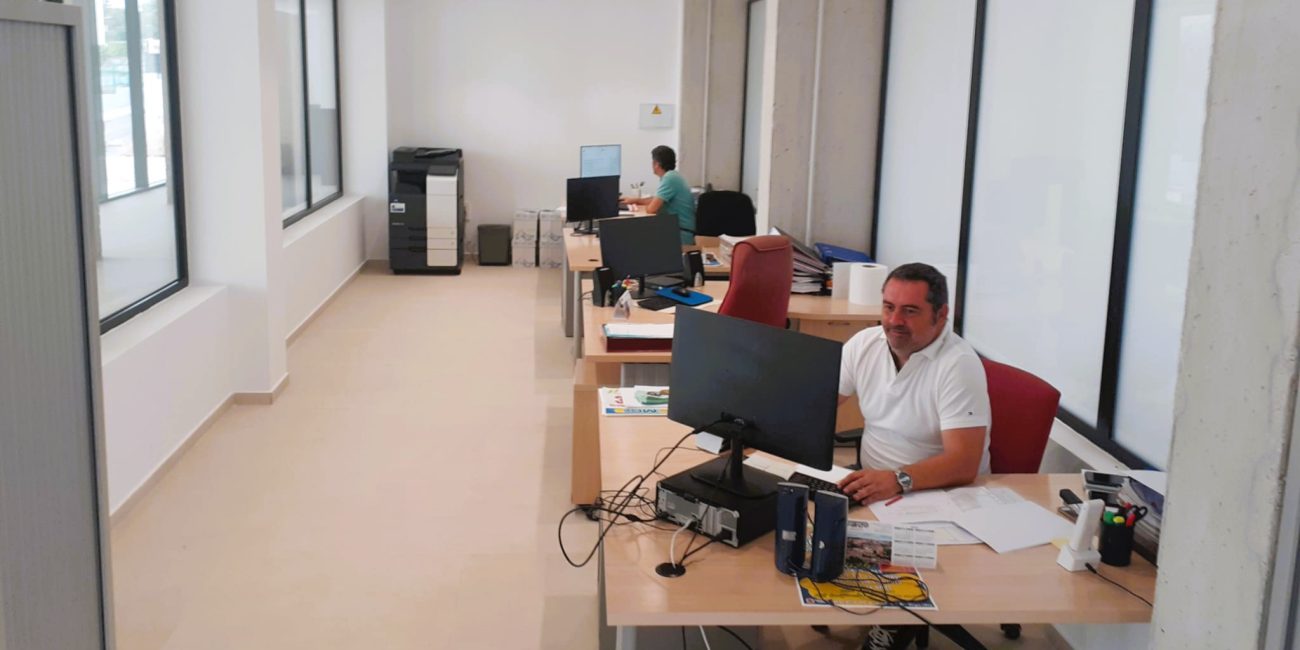 Nuevas oficinas de Deportes.