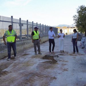 Las obras se encuentran al 30% de su ejecución