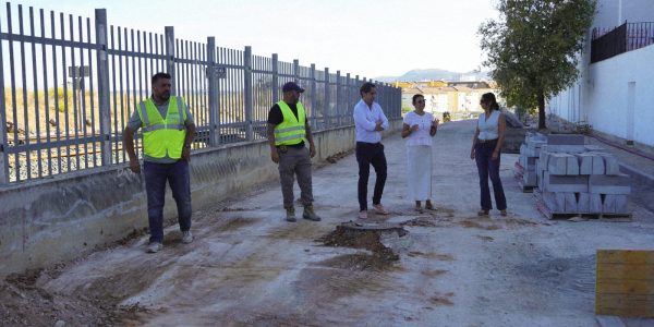 Las obras se encuentran al 30% de su ejecución