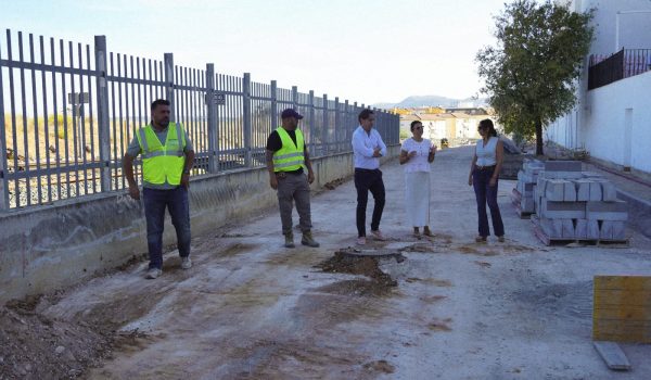 Las obras se encuentran al 30% de su ejecución