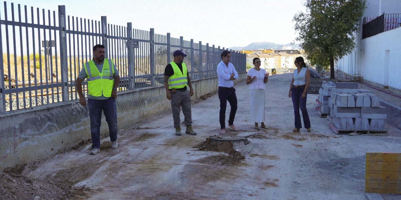 Las obras se encuentran al 30% de su ejecución