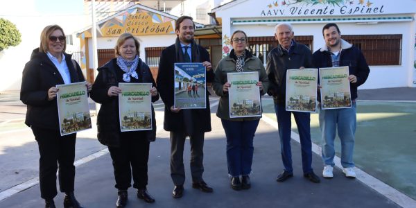 La asociación de vecinos de La Harinera y San Cristóbal presenta su amplia programación navideña que comenzará con el tradicional mercadillo