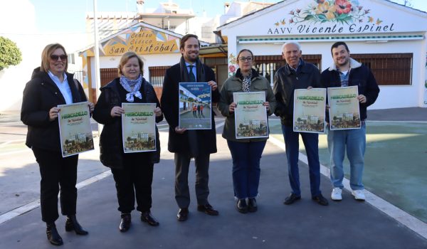 La asociación de vecinos de La Harinera y San Cristóbal presenta su amplia programación navideña que comenzará con el tradicional mercadillo