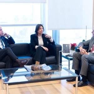 Los alcaldes de Antequera y Ronda se han reunido con el presidente de la Diputación Provincial para tratar este asunto | Diputación de Málaga