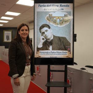 Rebeca Muñoz en rueda de prensa