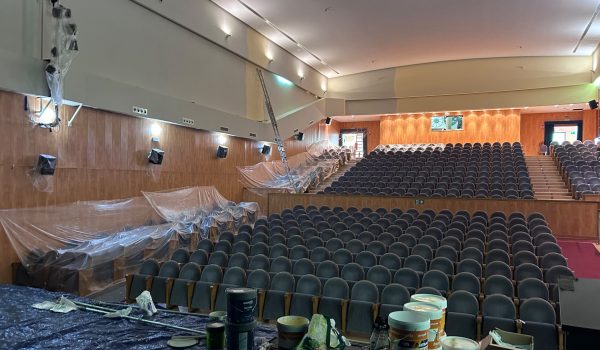 Reparación del Teatro Vicente Espinel