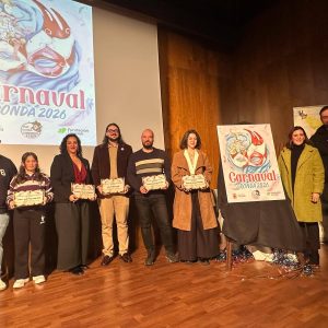 Foto de familia en el evento