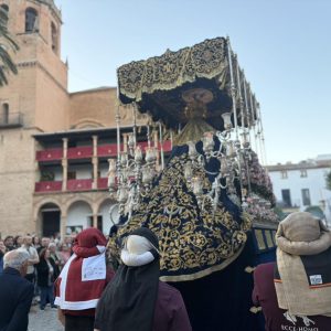Uno de los grandes estrenos ha sido el paso de horquilleros a costaleros en la Hermandad del Ecce-Homo.