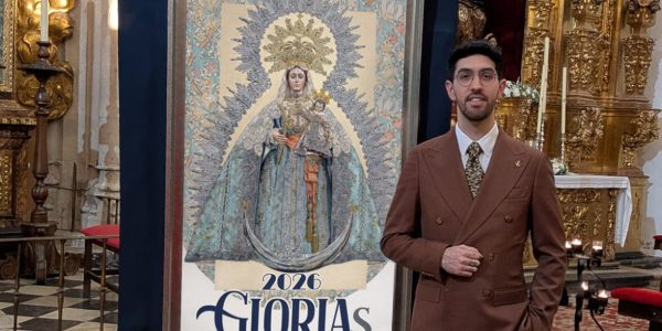 Martín ha realizado este año el cartel de Glorias de nuestra ciudad