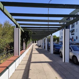 Obras calle Atardecer