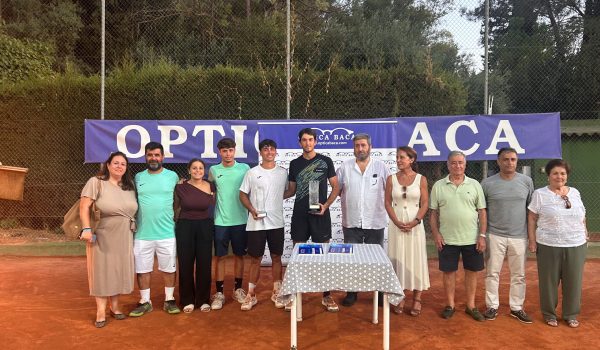 Final del Torneo de Tenis Óptica Baca