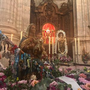 Imagen Peregrina de la Virgen de la Cabeza.