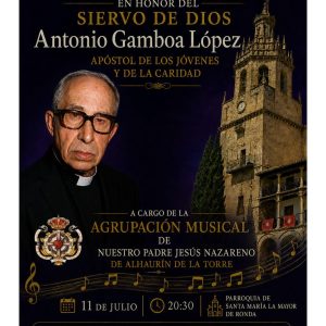 Antonio Gamboa López concierto extraordinario en Santa María la Mayor
