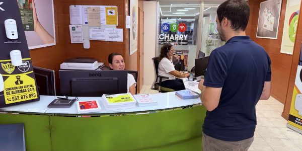 Imagen de las oficinas de Charry, en calle Infantes