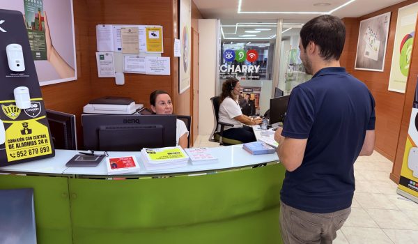 Imagen de las oficinas de Charry, en calle Infantes