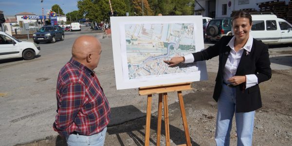 Los trabajos supondrían la eliminación del único paso a nivel con barreras existente en el casco urbano