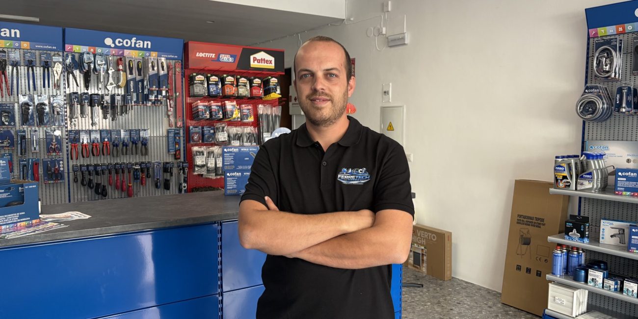 Fran Vera, propietario de Ferretech Ronda.