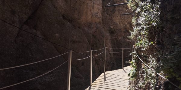 El itinerario se extiende por alrededor de un kilómetro
