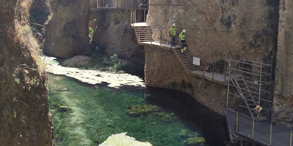 Imagen de la construcción de la segunda fase