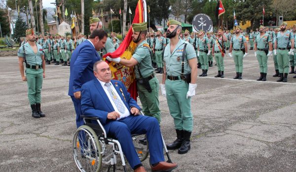 Imagen de la última jura de Bandera celebrada en Ronda en abril del pasado año