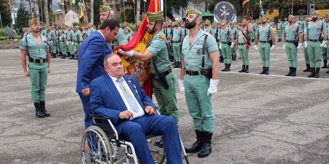 Imagen de la última jura de Bandera celebrada en Ronda en abril del pasado año
