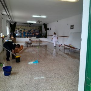 Se ha llevado a cabo la limpieza integral de la zona afectada.