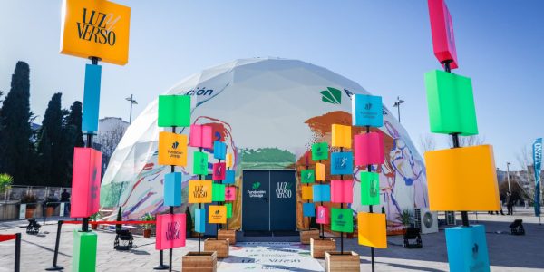 Imagen del domo que se instalará en la plaza Teniente Arce