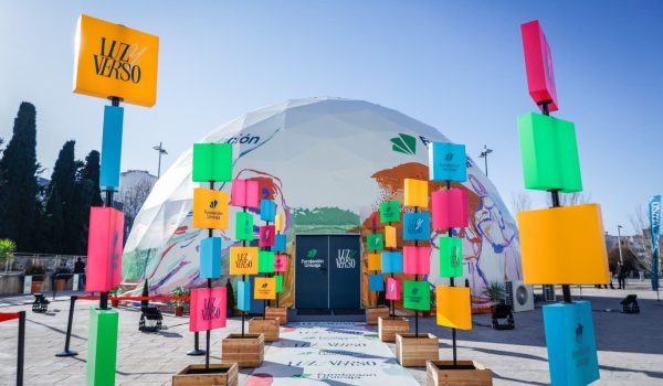 Imagen del domo que se instalará en la plaza Teniente Arce