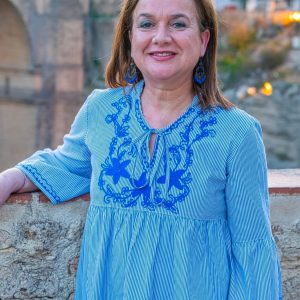 Pavía frente al Puente Nuevo