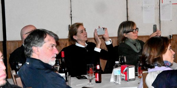 Cristina de Borbón, durante la final del Concurso de Saetas Ciudad de Ronda.